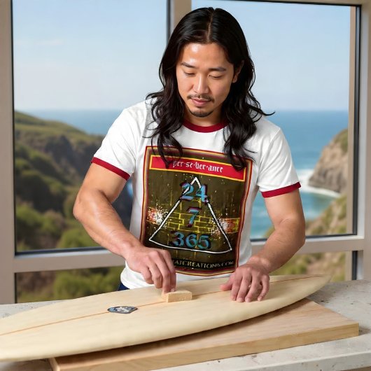 24X7X365 不屈の精神 Tシャツ