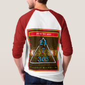 24X7X365 忍耐力Tシャツ Tシャツ (裏面)