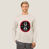 24X7X365 Don't Quit トライブレンドＴシャツ (正面全体)