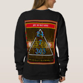 24X7X365 Perseverance  スウェットシャツ (裏面)