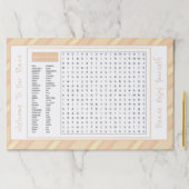 25おもしろいレストランスタイル紙ランチョンマット ペーパーパッド (インサイチュ)