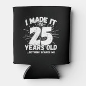 25おもしろい誕生日引用文皮肉25歳 缶クーラー (正面)