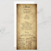 25の結婚インローマメニューラベル メニュー (正面/裏面)