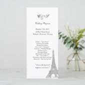 25の結婚パリ・プログラム プログラム (スタンド正面)