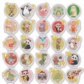 25アドレパーソナライズされたントカレンダーGoodyバッグ シール (正面)