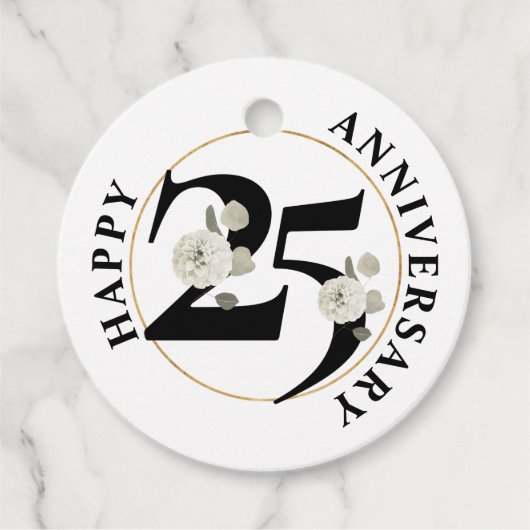 25エレガント周年記念フローラ フェイバータグ (正面)