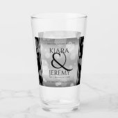 25エレガント回銀結婚記念日 タンブラーグラス (正面)