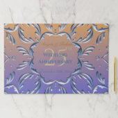 25エレガント結婚周年ランチョンマット ペーパーパッド (インサイチュ)