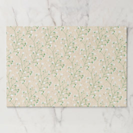 25シーズバビーズブレスボーホライトバプテスラッピング ペーパーパッド