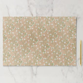 25シーツ赤ちゃんの息かわいいボホ結婚のラッピング ペーパーパッド (インサイチュ)