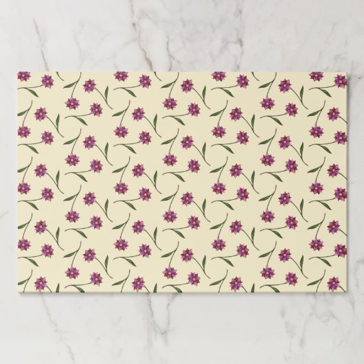 25シートリバティーフラワーズウィメンズビジネスギフトラップ ペーパーパッド (正面)