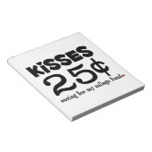 25セントキス ノートパッド (アングル)