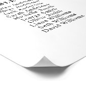 25テーブルお気に入りのシーティングチャートのクラス ポスター (角)