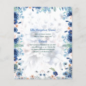 25ネイビーブルーキンセアニェラドレスフローラバラ チラシ (裏面)