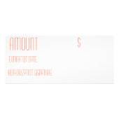 25パックビジネスギフト証明書コットンブランチ ラックカード (裏面)