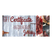 25パックビジネスギフト証明書白木洗い木 ラックカード (正面)