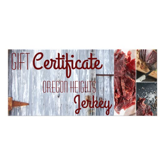 25パックビジネスギフト証明書白木洗い木 ラックカード (正面)