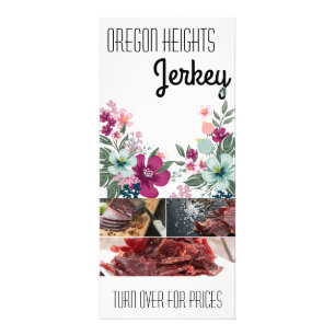 25パックビジネス価格リスト熱帯の花on Wh ラックカード