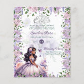 25パープル薄紫キンセアニェラドレスフローラ藤 チラシ (正面)