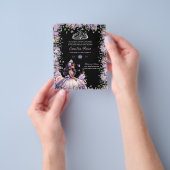 25パープル薄紫キンセアニェラドレスフローラ藤 チラシ (手)