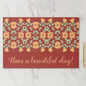 25ピースティアウェイ紙ランチョンマット ペーパーパッド (インサイチュ)