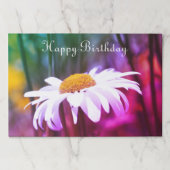 25ピースモダン誕生日設計紙ランチョンマット ペーパーパッド (正面)