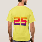 25プライドTシャツ Tシャツ (裏面)