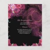 25マゼンタピンクキンセアニェラドレスフローラ紙 チラシ (裏面)