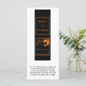 25ミントマッチブックミスXVオレンジブラック (スタンド正面)