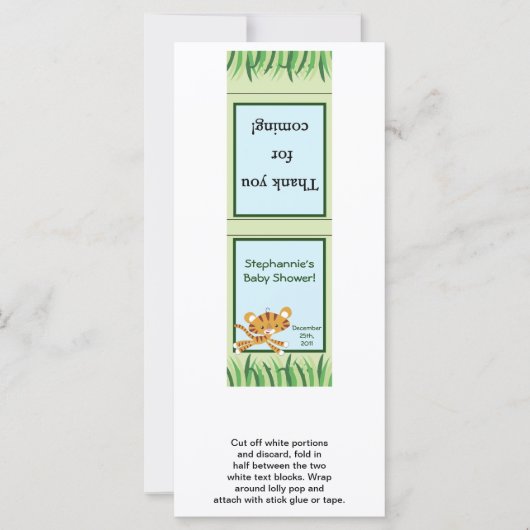 25ミントマッチブックレインフォレストジャングル動物 (正面)