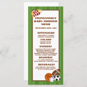 25メニューはオールスターの緑を梳きます メニュー (正面/裏面)