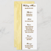 25メニューカードカウボーイロデオステアスカルタンカントリー メニュー (正面/裏面)