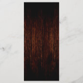 25メニューカードカントリーダークバーンウッドレース メニュー (裏面)