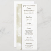 25メニューカードクリスマススター メニュー (正面/裏面)