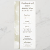 25メニューカードクリスマススター メニュー (正面)