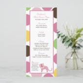 25メニューカードジャングルクイーンタイガーサファリ動物園 メニュー (スタンド正面)