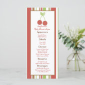 25メニューカードファームバーンアニマルズさくらんぼ メニュー (スタンド正面)