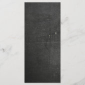 25メニューカードMason Jar String Lightsチョークボード メニュー (裏面)