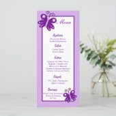 25メニューラベル紫スプリングタイムバタフライ メニュー (スタンド正面)