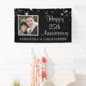 25モダン周年記念写真黒銀スターズ 横断幕 (インサイチュ)