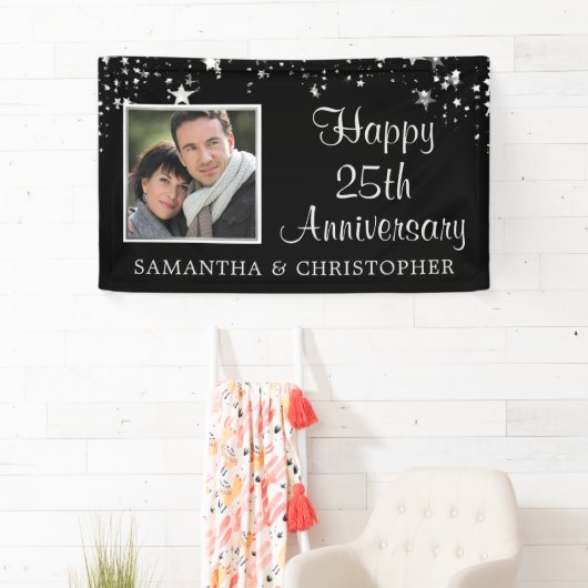 25モダン周年記念写真黒銀スターズ 横断幕 (インサイチュ)