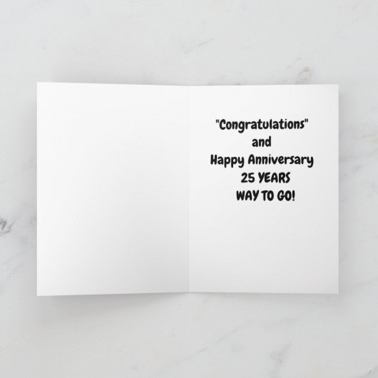 25モー周年 カード (内部)