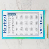 25レストラン航海の紙ランチョンマット ペーパーパッド (インサイチュ)