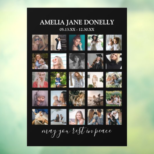 25写真モダンコラージュ記念 ウィンドウサイン (シート3)