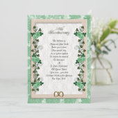 25周年の誓いを更新アイルランドバラ 招待状 (スタンド正面)