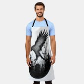 25周年を迎える エプロン (着用した状態)