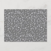 25周年カレンダーの愛ハートを保存 ポストカード (裏面)