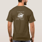 25周年クルーズブラウンパーソナライズTシャツ Tシャツ (裏面)
