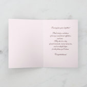 25周年シルバーウエディングアニバーサリーグリーティングカード カード (内部)