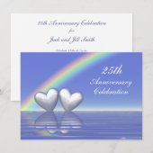 25周年シルバーハート 招待状 (正面/裏面)